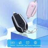 Mini Key Chain Charging Bag Portable Mobile Power Wireless Portable 1500mA Emergency Power