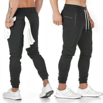 Men's Solid Colour Fitness Trousers