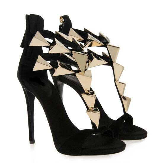 One-strap high heel sandals