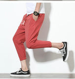 Cotton Linen Casual Pants