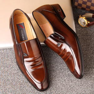 Micro Reehemes Patent Leather Shoes