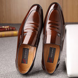 Micro Reehemes Patent Leather Shoes