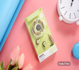 Cute Earphones  Macarons Donut Cartoon Earphone Q17 White/Pink/Green/Blue/Black/Mint Green Portable Earplug