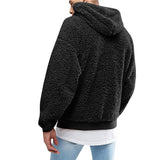 Autumn Fluffy Fleece Hooded Pullovers