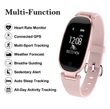 S3 Color Bracelet Fashion Wrist Smart Band Bracelet Girl Women Heart Rate Monitor Lady Female Fitness Tracker Wristband