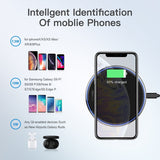 10W Qi Wireless Charger For iPhone X/XS Max XR 8 Plus Mirror Wireless Charging Pad For Samsung S9 S10+ Note 9 8