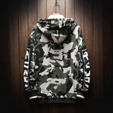 Camouflage Long-sleeved Hoodies