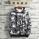 Camouflage Long-sleeved Hoodies