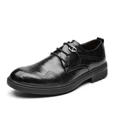 Men's Suede Leather Business Shoes