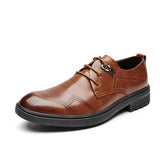 Men's Suede Leather Business Shoes