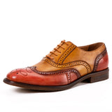 British Bullock Carved Oxford Shoes