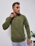 Slim Fit Solid Colour Hoodies