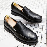 British Business Formal Leather Shoes