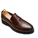 British Business Formal Leather Shoes