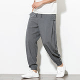 Thin Breathable Linen Harem Pants