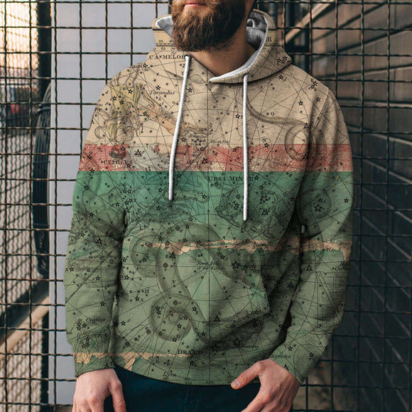 Men's 3D Digital Printed Hoodies