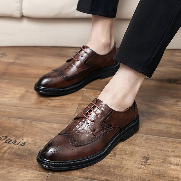 Trendy Men's Leather Shoes