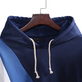 Loose Stitching Hooded Pullovers