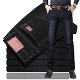 Men's Stretch Loose Straight Leg Jeans