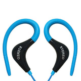 M&J Bass 3.5mm Running Sport Wired Earphones Headphone Headset with Mic For iPhone Samsung MP3 MP4 PC High Quality