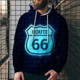 3D Digital Printed Sports Hoodies