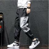 Men's Elastic Waist Harem Pants