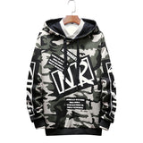 Camouflage Long-sleeved Hoodies