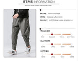 Men's Jogger Casual Harem Trousers