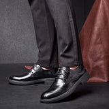 Men's Suede Leather Business Shoes