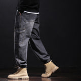 Men's Loose Tooling Harem Jeans