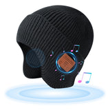 Wireless 5.0 Bluetooth Warm Headset Cap