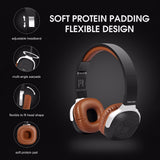 New Bee Wireless Bluetooth Headphone Stereo Portable Folder Headset Earphone with Sport App Microphone NFC for Phone Computer TV