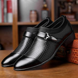 Single Pointed Leather Shoes