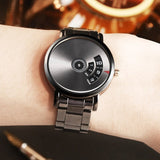 WoMaGe Fashion Watch Men Watches Stainless Steel Creative Men's Watches Male Wristwatch Luxury Mens Clock reloj mujer bayan saat