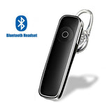 M165 Mini Bluetooth Earphone Stereo Bass Bluetooth Headset Handsfree Earloop Wireless Earpiece With Mic For All Smart Phones