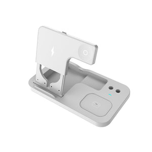 15W Fast Charge 4 In 1 QI Wireless Charger Dock Station For iPhone 11 12 Pro MAX Apple Watch Airpods Pro Charging Stand