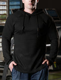 Slim Fit Solid Colour Hoodies