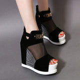 Wedge heeled sandals