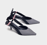 Pointed Toe Bowtie Women Sandals