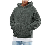 Autumn Fluffy Fleece Hooded Pullovers