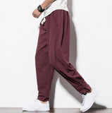 Harem Pure Linen Jogger Pants