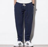 Harem Pure Linen Jogger Pants