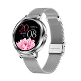 New MK20 Smart Watch Full Touch Screen 39mm Diameter Women Smartwatch For Women And Girls Compatible With Android And Ios