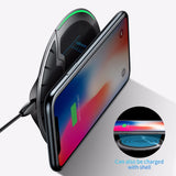 Baseus Collapsible Qi Wireless Charger for iPhone 8/X Multifunction Fast Wireless Charging for Samsung S9/S9+/S8 Huawei Xiaomi