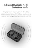 TWS-8  Wireless Bluetooth Headset Stereo Handfree Sports Bluetooth Earphone With Charging Box