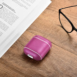 Leather Earphone Case For Apple Airpods Airpod Accessories Dust-proof Protective Cover Bluetooth Headphone Case Waterproof Case