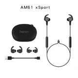 Original Huawei Honor xSport Bluetooth Earphone AM61 IPX5 Waterproof Music Mic Control Wireless Headset For Xiaomi Android IOS