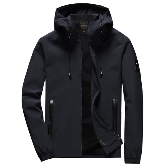 Men's Hooded Slim Fit Jackets