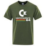 Commodore Retro Print T-Shirts