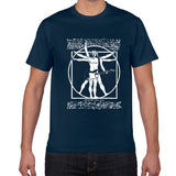 Da Vinci Guitar  Vitruvian T-Shirts